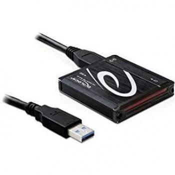 DeLOCK USB 3.0 Card Reader All in 1 USB 3.0 Negro - Lector