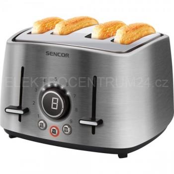 Tostadora Sencor STS 5070SS Acero Inoxidable 1600W 4 Rebanadas