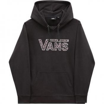 Sudadera Vans Drop Cheeta Niña Gris - Estilo y Comodidad para las más Pequeñas