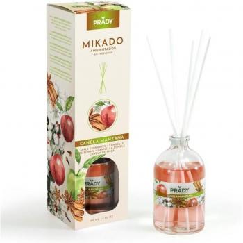 PRADY Lote de 3 unidades Ambientadores Mikado de 100 ml - Manzana y Canela