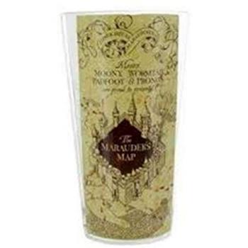 HARRY POTTER Vaso Cristal Mapa del merodeador, 9 x 9 x 15 cm
