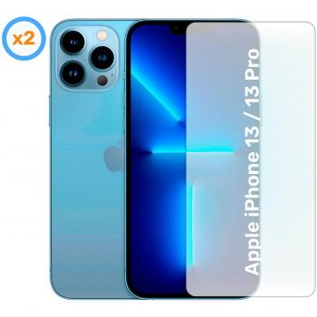 Protector de pantalla AKASHI para Apple iPhone 13 - 13 Pro (2 unidades)