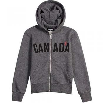 Dsquared2 Kids Canada Sudadera Gris Oscuro Grey 8 Years
