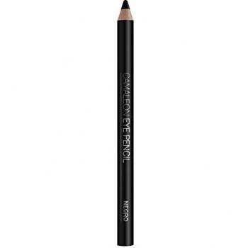 Camaleon Cosmetics, Lápiz de Ojos Tono Negro, 1 unidad, 1.5g