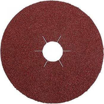 Klingspor 11014 Discos de Fibra Vulcanizados, CS 561, 30 Forma de Perforación, 50 Grano, 125 mm x 22 mm