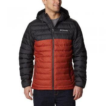 Plumífero de Hombre Columbia Powder Lite™ con Capucha Naranja Talla XXL Ajuste Regular