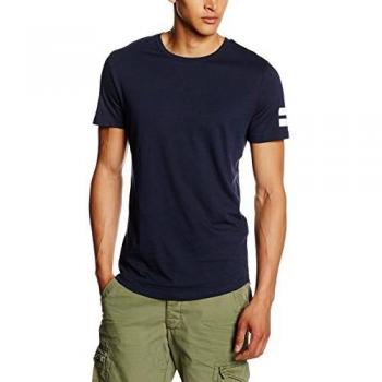 Jack & Jones Coboro Crew Neck T-Shirt in Navy Blazer
