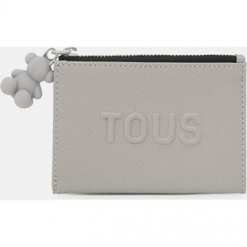 TOUS Tarjetero La Rue Nuevo 395910498 Gris para Mujer