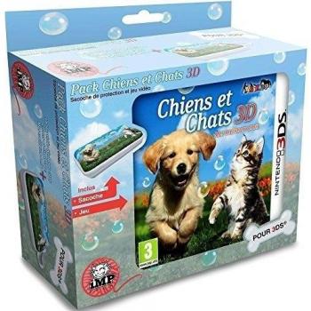 Chiens et Chats : mes meilleurs amis 3D + sacoche [Importación francesa]