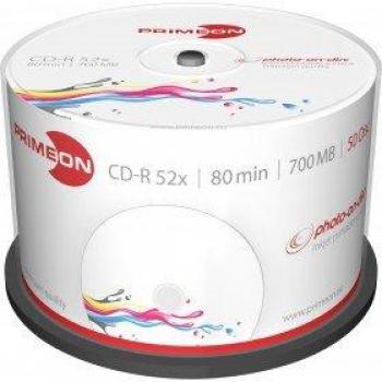 MediaCom IT-Distribution GmbH Primeon CD-R 80Min / 700 MB / 52X Cakebox