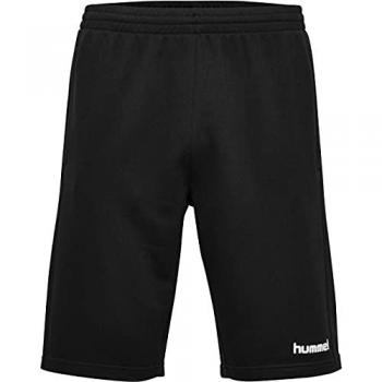 Bermudas de algodón para niños Hummel hmlGO, color negro, talla 140