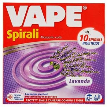 Espiral Antimosquitos Aromáticas VAPE - 10 Piezas