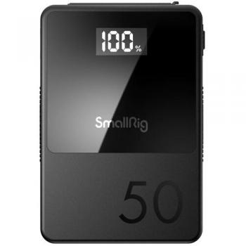 SmallRig 3579 Mini VB50 V-Mount Battery - 50Wh, D-Tap, USB-A, USB-C