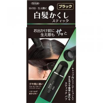 To-Plan Temporary Gray Hair Concealing Stick - Black 4g