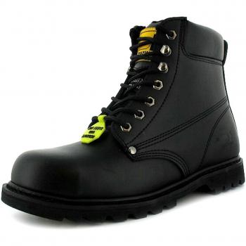 Tradesafe - Calzado de protección de sintético para hombre, color negro, talla 46