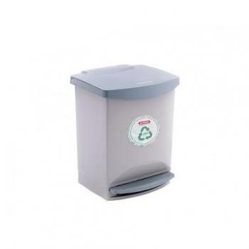 ARA40271 Cubo con Pedal Reciclaje 25 L Gris