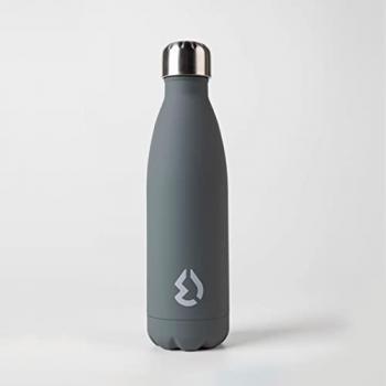 Botella Térmica Premium de Aluminio Gris 500ml Water Revolution