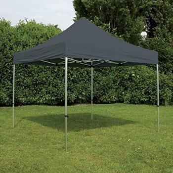 Toldo Plegable Profesional de Aluminio 4x4m Color Gris