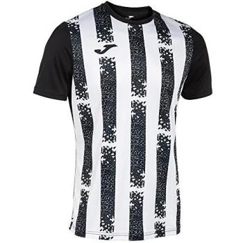 Camiseta de Fútbol Joma Inter III Manga Corta Hombre Negro y Blanco