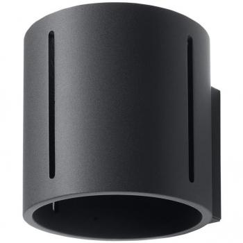 Aplique de Pared INEZ Negro Aluminio G9 1 Bombilla LEDBOX Iluminación Interior LED