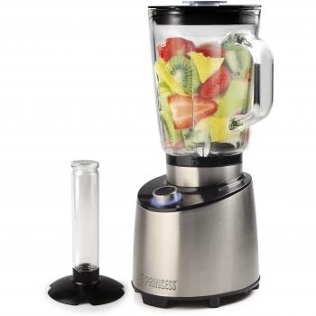 Batidora Princess 217202 Pro 4-series – Capacidad de 1,5 litros – Protector contra salpicaduras – Acero inoxidable