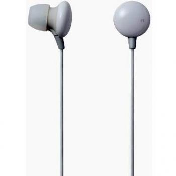Elecom - Auriculares de botón, color blanco