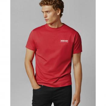 Camiseta unisex manga corta con espalda estampada Pepe Jeans - Camiseta Red Bull Racing x Pepe Jeans Pit Stop Crew manga corta rojo - XL