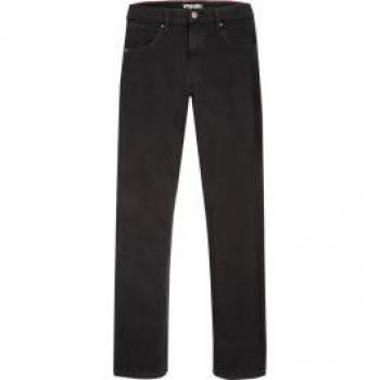 Wrangler Men's Straight Black Rinse Jeans, Size 36 x 32