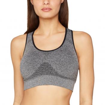 Sans Complexe Sport Loisir, Sujetador Deportivo para Mujer, Gris, Tallas De Fabricante: XX-Large