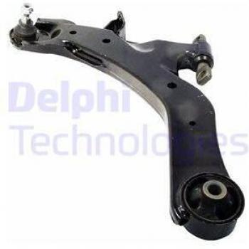 Brazo de control DELPHI TC2402 - Brazo de control, Suspensión de las ruedas para eje delantero, enlaces y frente, barra oscilante de suspensión
