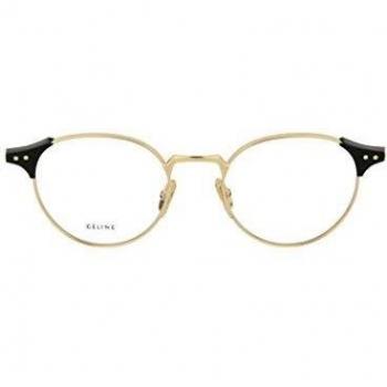Céline Gafas de Vista JOAN CL 41429 GOLD BLACK 48/18/140 unisex