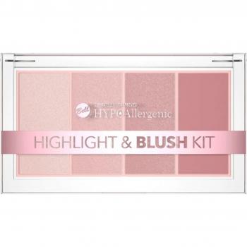 Bell HypoAllergenic Highlight & Blush Kit - 20g Hypoallergenic Illuminators and Blush Palette