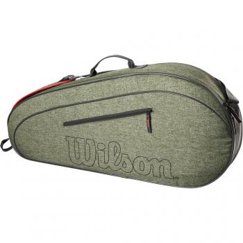 Raquetero Wilson Team de 3 - Verde