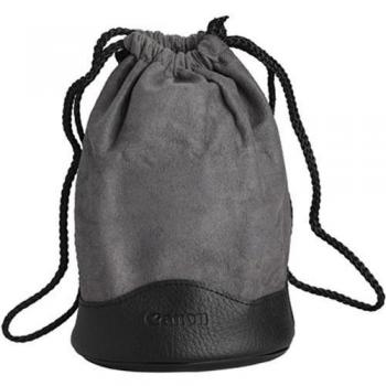 Canon LP1219 - Bolsa para objetivo Canon EF 50mm f/1.0L, Cierre fácil, Gris