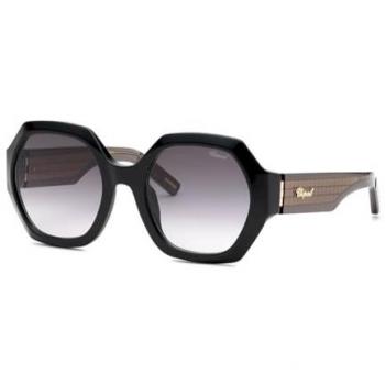 Chopard Women's Super Black Gradient Sunglasses 55MM - Model SCH362M
