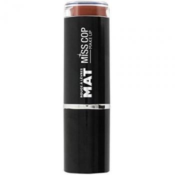 Miss Cop - Labial Mate Color Intenso N°10 Crema de Marrón 3 g Unisex