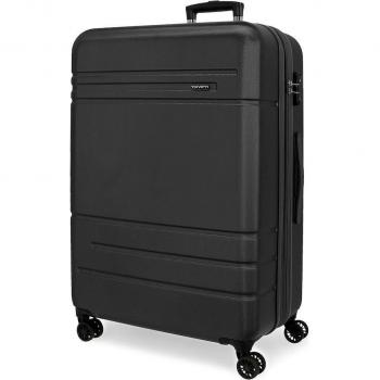 Maleta grande expandible Galaxy Movom de 78cm - negro