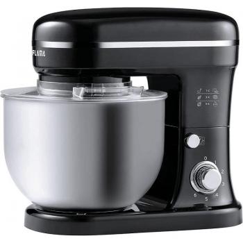Batidora amasadora Flama 1462FL con bol rotatorio de acero inoxidable de 5 litros y 6 velocidades