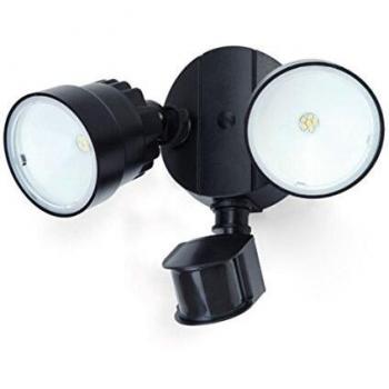 Foco LED de Seguridad Exterior SHRIMP con Sensor de Movimiento 30W, IP54, Color Negro