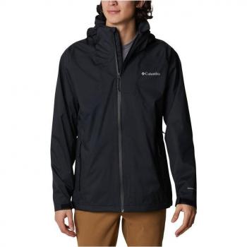 Columbia Chaqueta Rain Scape Negro Hombre