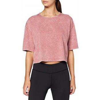 Reebok S Washed tee Camiseta, Mujer, Rose Dust, M