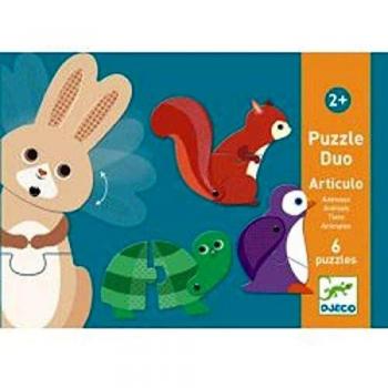 Djeco Puzzle dúo Articulo Animales