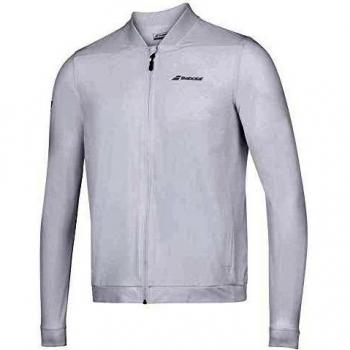 Babolat Play Jacket Men Chaqueta, Hombre, White/White, S
