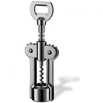 Zack 30602 - Sacacorcho para botellas, color plateado