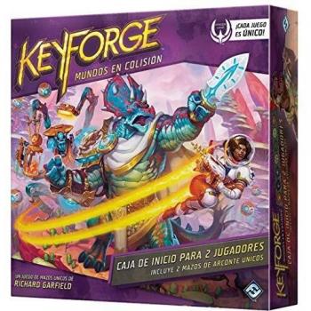 Fantasy Flight Games- Keyforge - Mundos en Colisión Caja de Inicio para 2 Jugadores, Color