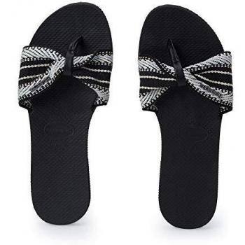 Havaianas HAV You Saint Tropez FITA Black, Sandalia Mujer, Rosa
