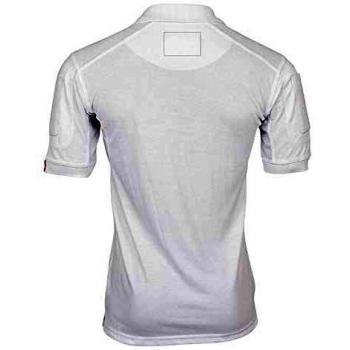 Polo táctico Alfa Medicina Blanca Ambulancia Cuidado Ropa de Trabajo # 22402, Talla:L, Color:Blanco