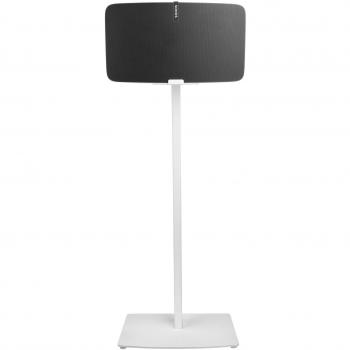 Cavus CSP5W-Single - Soporte de pie para Altavoces Sonos Play: 5 Gen2, para configuración Horizontal, Color Blanco