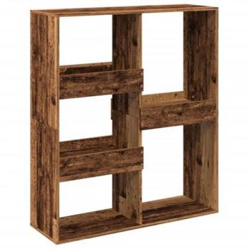 Estantería/Divisor de Espacios Madera Envejecida 100x33x115 cm Marrón