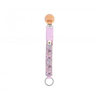 Liberty Bibs Pacifier Clip - Violet Sky, 100% Organic Cotton